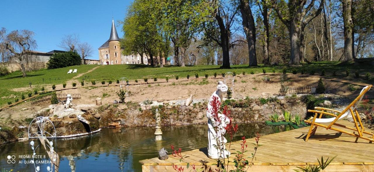 Chateau De La Forie Saint-Etienne-sur-Usson Buitenkant foto
